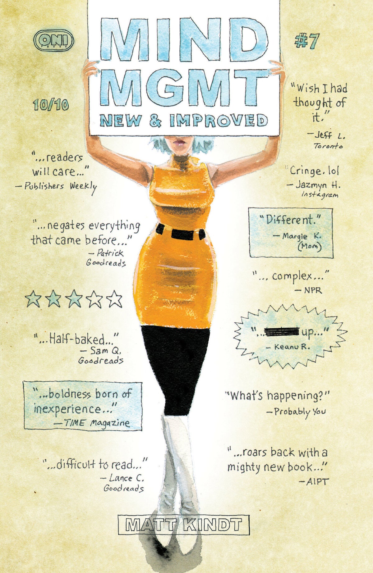 Mind MGMT New & Improved #7 (Cover A Matt Kindt) - PREORDER