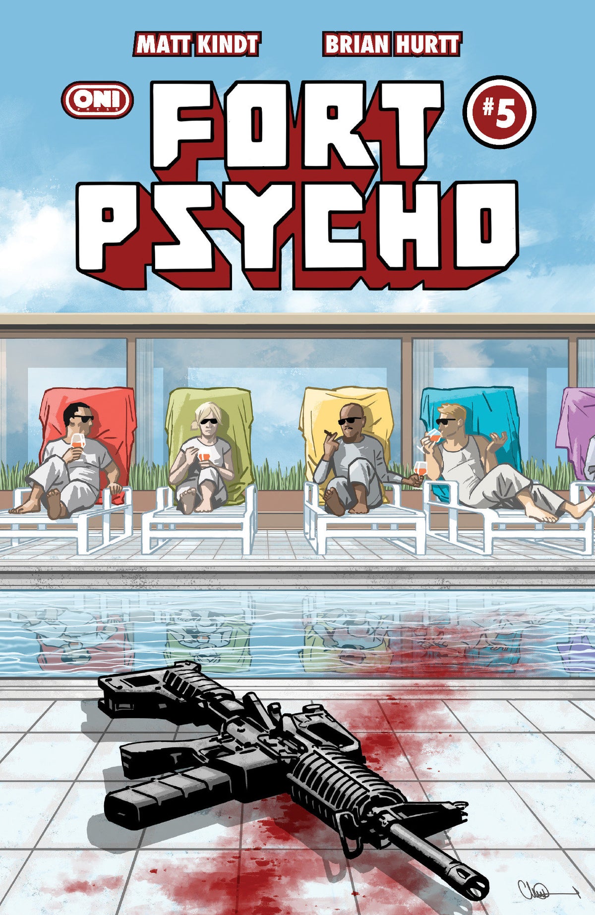 Fort Psycho #5 (Cover C Charlie Adlard Var) - PREORDER