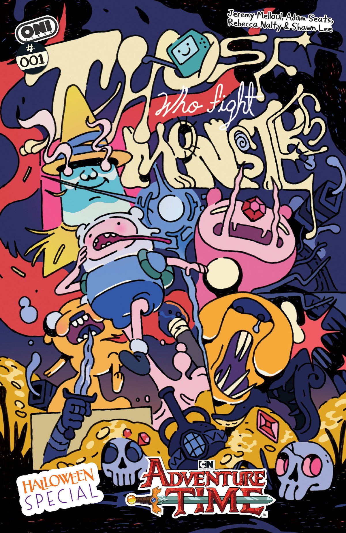 ADVENTURE TIME HALLOWEEN SPECIAL #1 (CVR D INC 1:10 ADAM SEATS VAR) - PREORDER