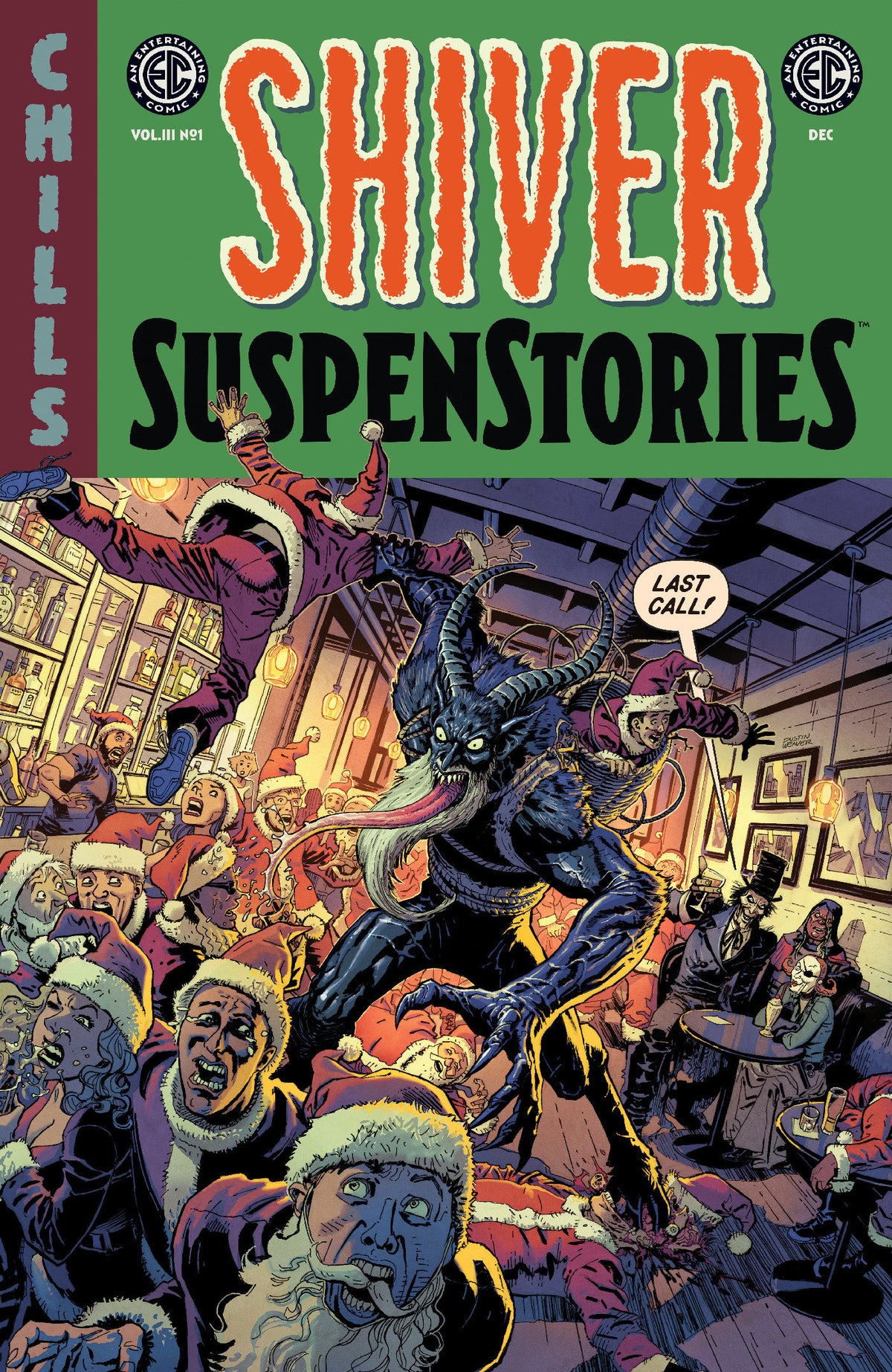 EC Shiver SuspenStories 3 #1 (Cover A Dustin Weaver) - PREORDER