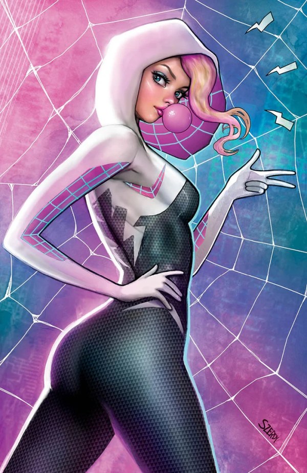 Spider-Gwen: The Ghost-Spider #1 (Unknown Comics / Comic Traders / Sleeping Giant Nathan Szerdy Virgin Variant)