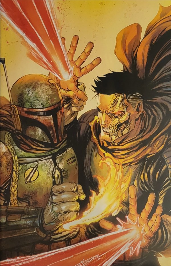 Star Wars: War of the Bounty Hunters #4 (Unknown / Street Level Hero / Comic Traders Tyler Kirkham Virgin Variant)