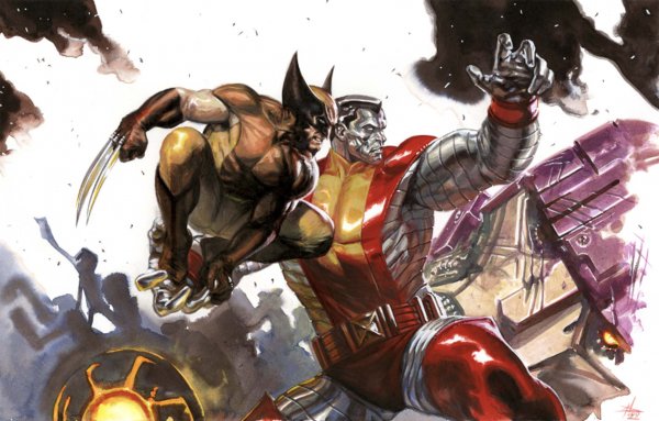X-Men #9 (Unknown Comics / Comic Traders / Street Level Hero Gabriele Dell'Otto Virgin Variant)