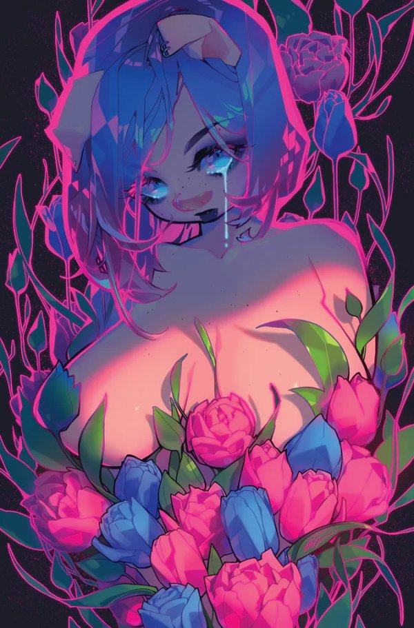 Unnatural: Blue Blood #1 (Frankie's Comics Rose Besch Virgin Variant)