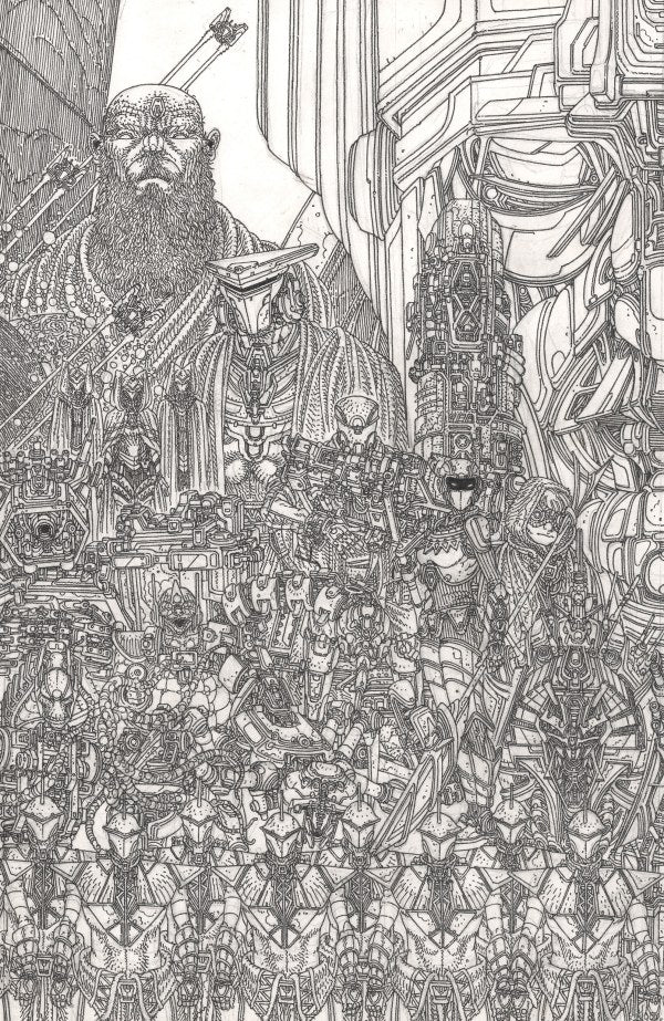 Void Rivals #1 (9th Printing Filya Bratukhin Black & White Variant)