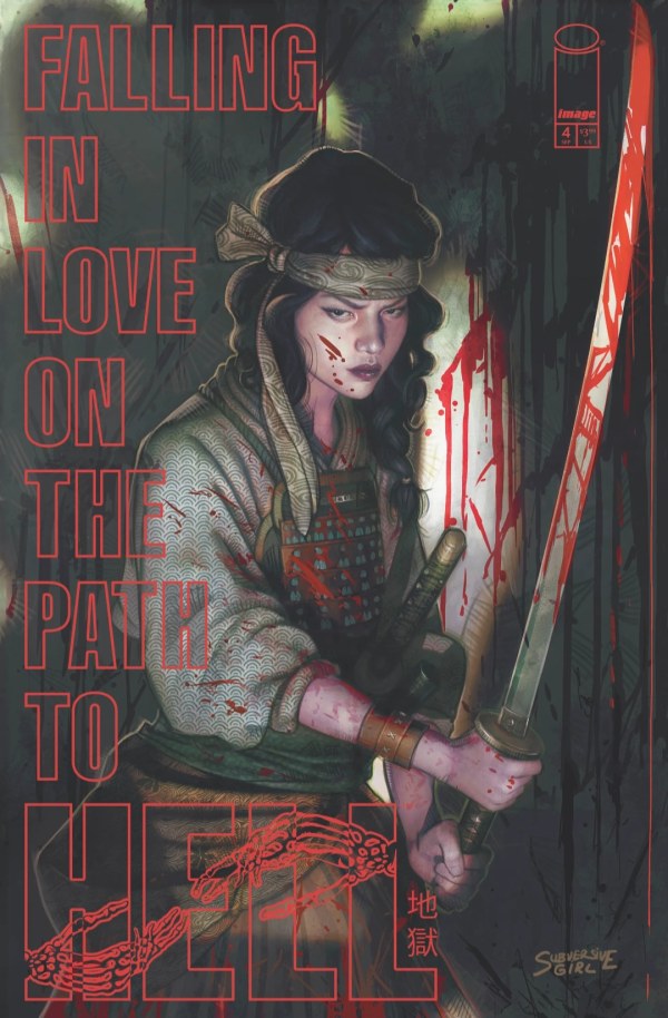 Falling in Love on the Path to Hell #4 (Cover B 1:15 Rebeca Puebla Variant)