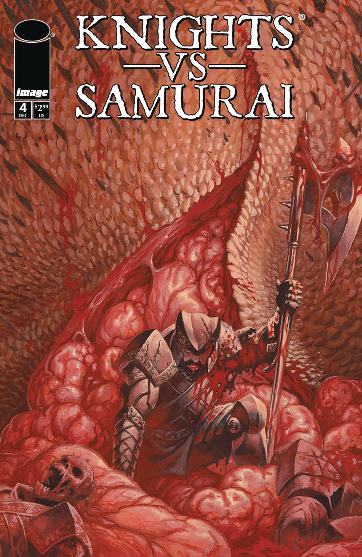 KNIGHTS VS SAMURAI #4 (CVR B JENNY FRISON CARD STOCK VAR)