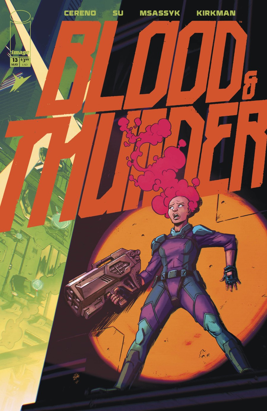 Blood & Thunder #13 (Cover B Nick Roche Variant)