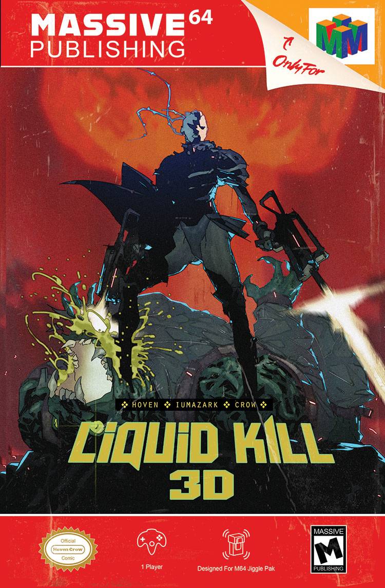 Liquid Kill #1 (CVR D IUMAZARK GAME HOMAGE)
