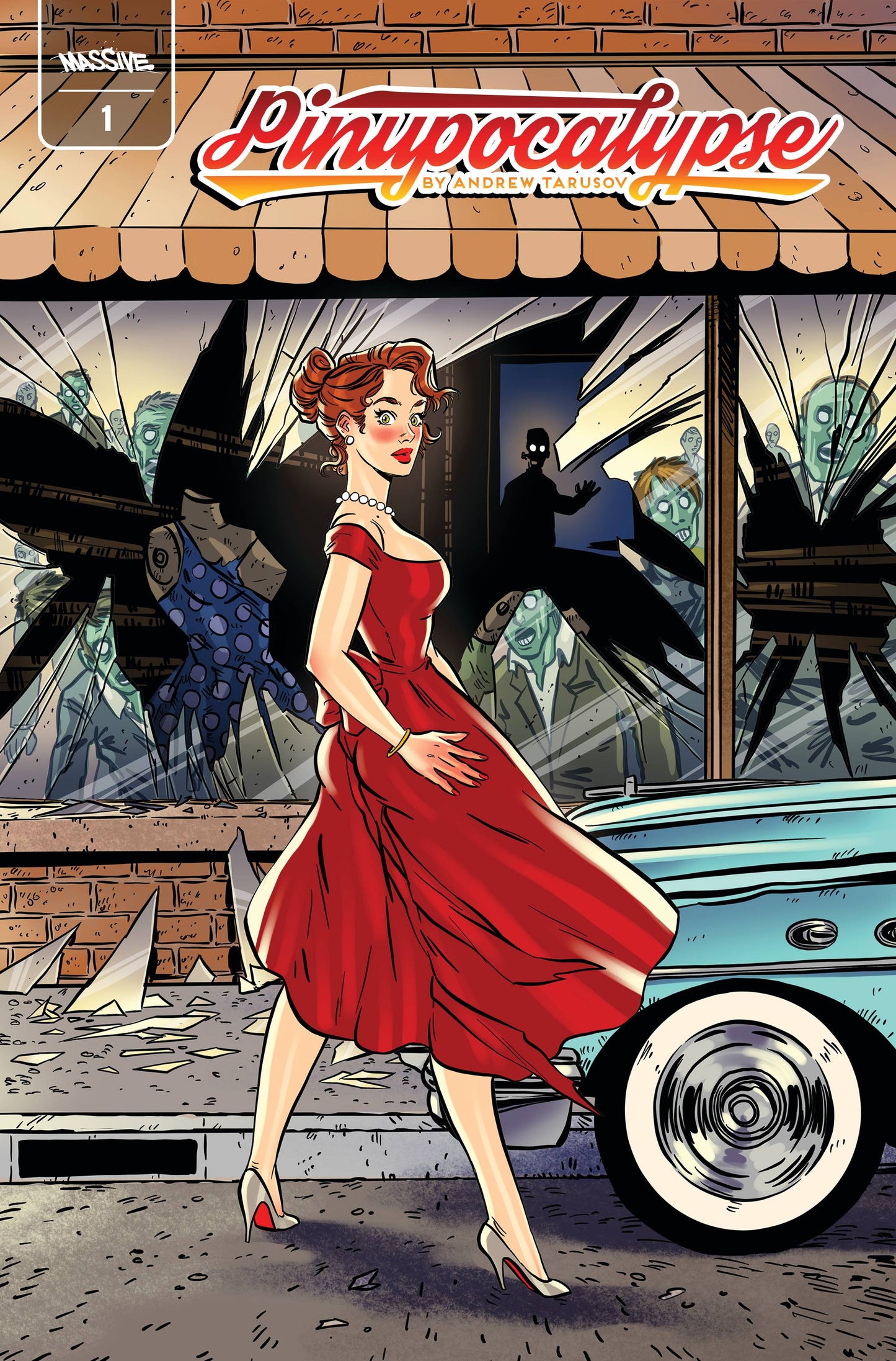 PINUPOCALYPSE #1 (CVR D THE WALKING RED HOMAGE)