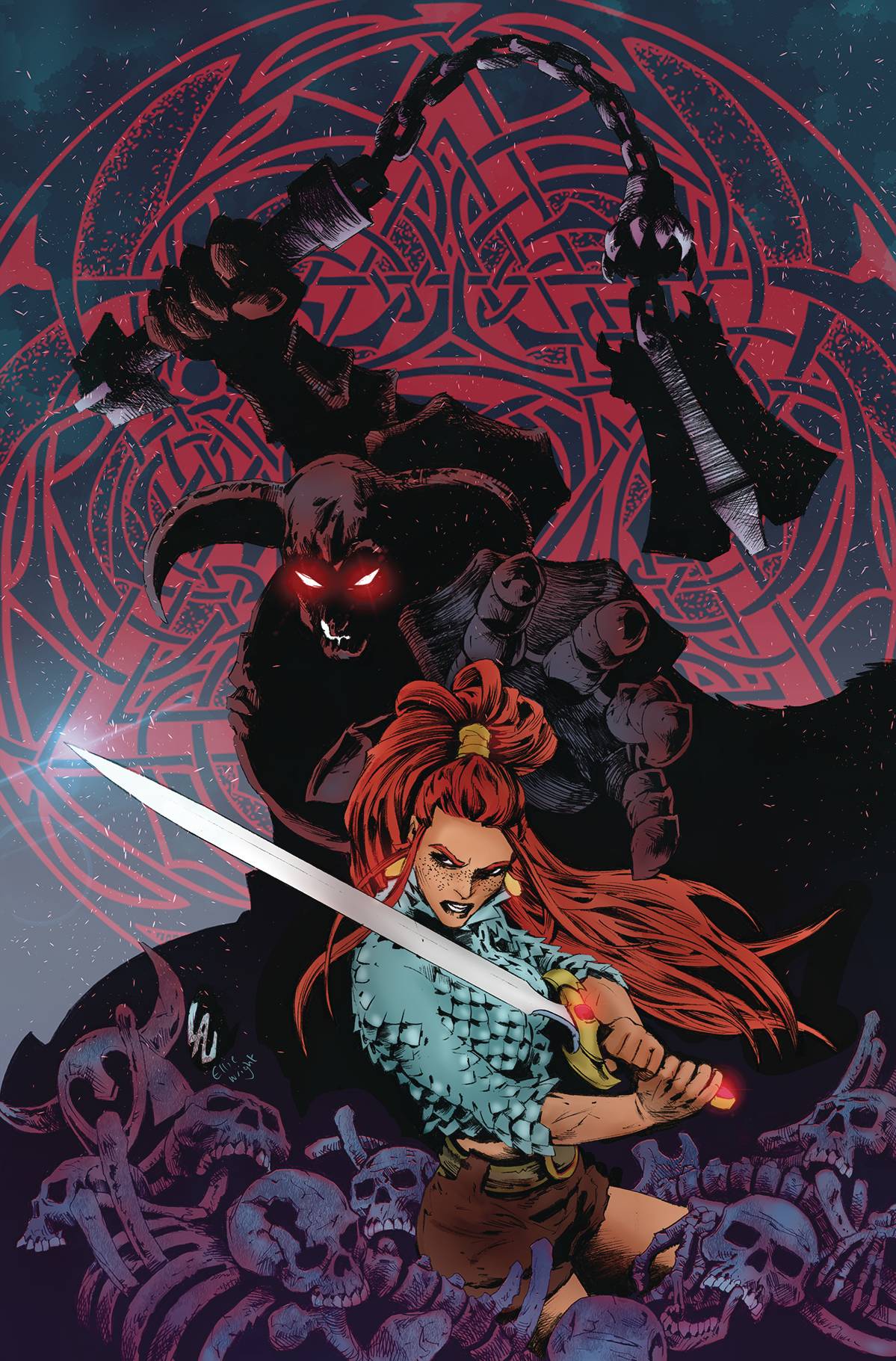 Immortal Red Sonja #10 (Cover J 1:30 Lau Virgin)
