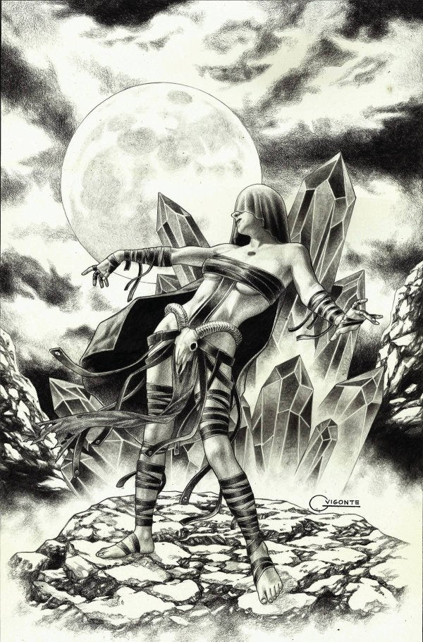 Lady Hel #1 (Cover K 1:40 Vigonte B&W Virgin)