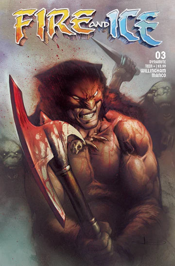 Fire and Ice #3 (Cover B Leonardo Manco Variant)