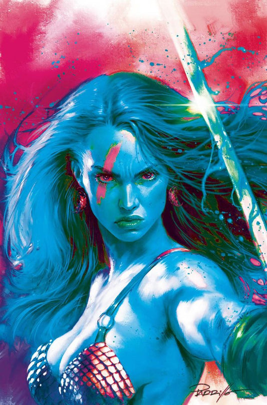 Red Sonja #4 (Cover Q 1:10 FOC Parrillo Ultraviolet Virgin)
