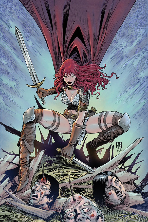 Red Sonja #10 (Cover J 1:15  Walter Geovani Virgin Variant)
