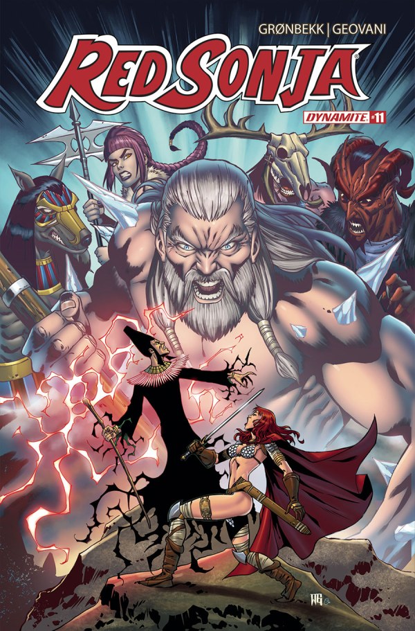 Red Sonja #11 (Cover D Walter Geovani Variant)