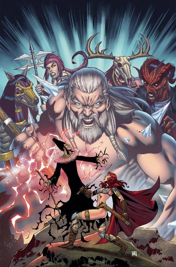 Red Sonja #11 (Cover J 1:15 Walter Geovani Virgin Variant)