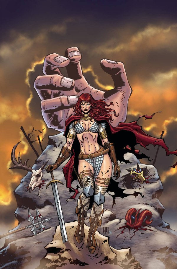 Red Sonja #12 (Cover J 1:15 Walter Geovani Virgin Variant)