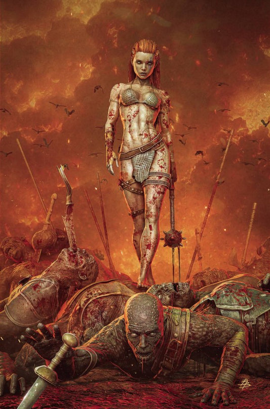 Red Sonja #12 (Cover K 1:15 Björn Barends Virgin Variant)