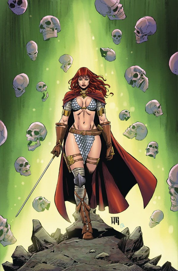 Red Sonja #13 (Cover J 1:15 Walter Geovani Virgin Variant)