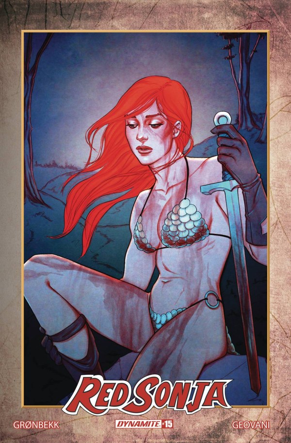 Red Sonja #15 (Cover F 1:10 Jenny Frison Modern Icon Variant)