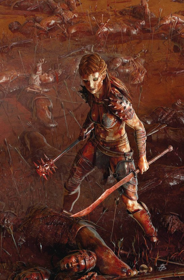 Red Sonja #15 (Cover K 1:15 Björn Barends Virgin Variant)