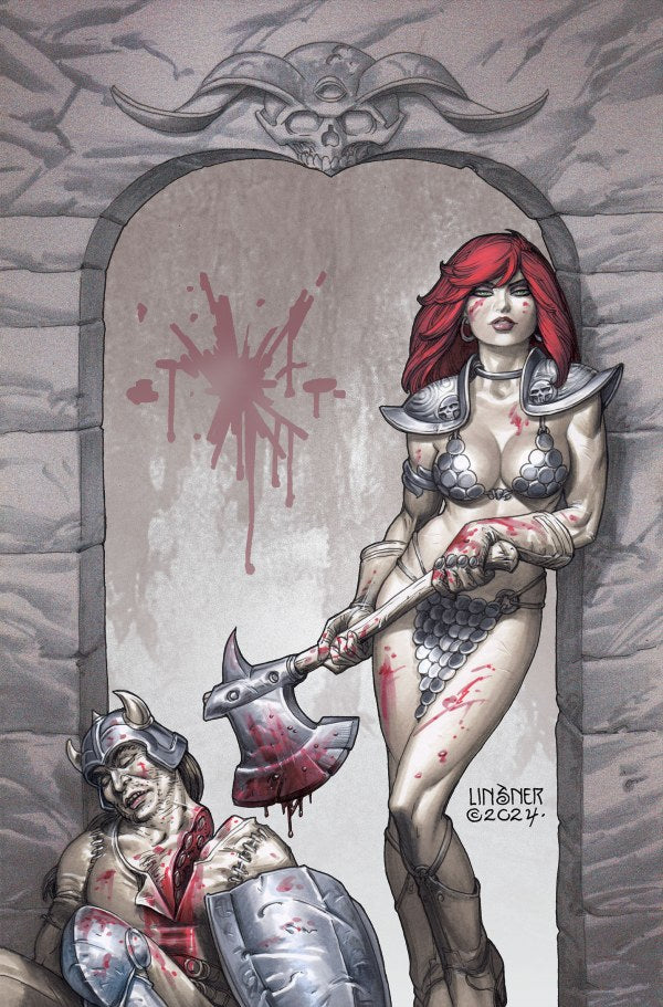 Red Sonja #18 (Cover H 1:15 Joseph Michael Linsner Virgin Variant)
