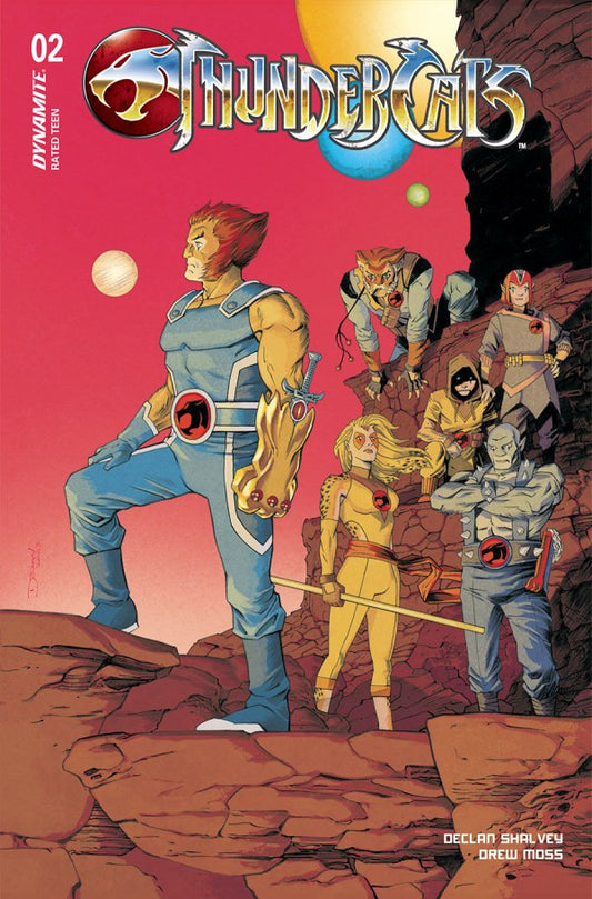 Thundercats #2 (Cover R 1:25 Declan Shalvey Foil Variant)