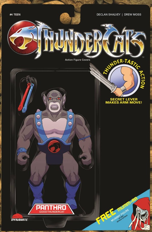 Thundercats #4 (Cover F Drew Moss Action Figure Variant)