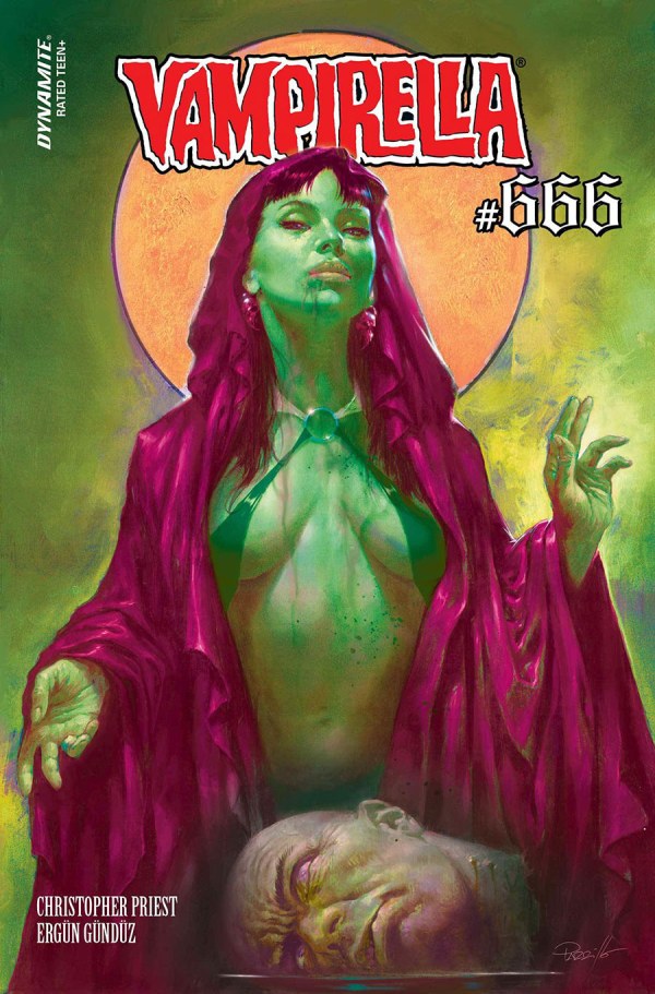 Vampirella #666 (Cover R Lucio Parrillo Ultraviolet Variant)