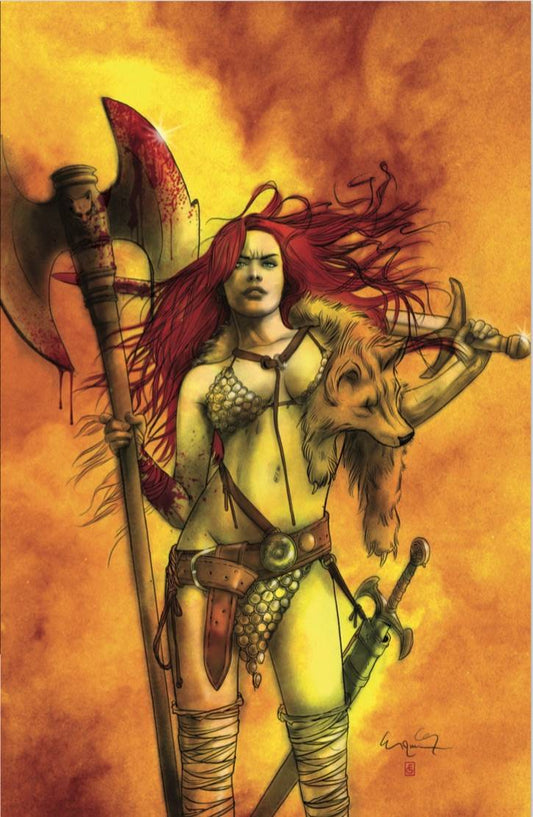 Red Sonja: Empire of the Damned #4 (Cover H 1:15 Ergün Gündüz Virgin Variant)