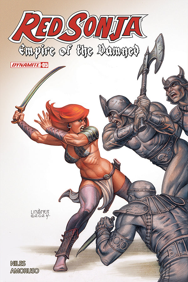 Red Sonja: Empire of the Damned #5 (Cover B Joseph Michael Linsner Variant)