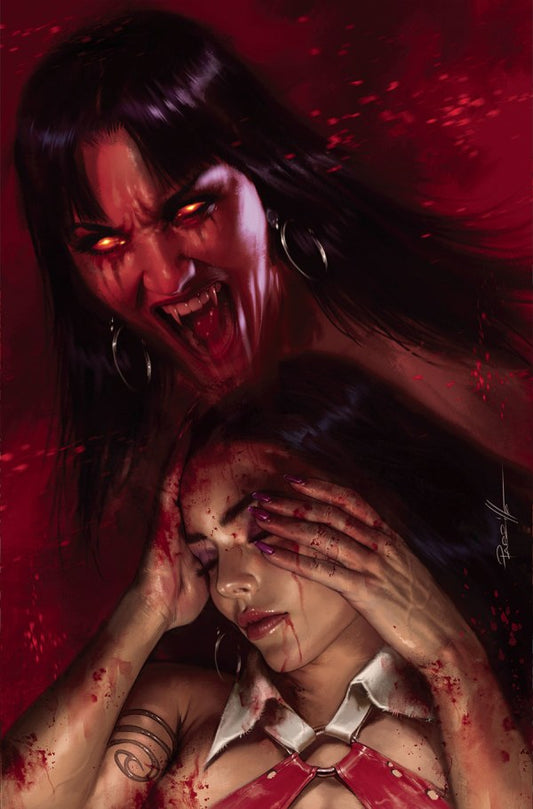 Vampirella: Dark Reflections #1 (Cover T 1:40 Lucio Parrillo Virgin Variant)