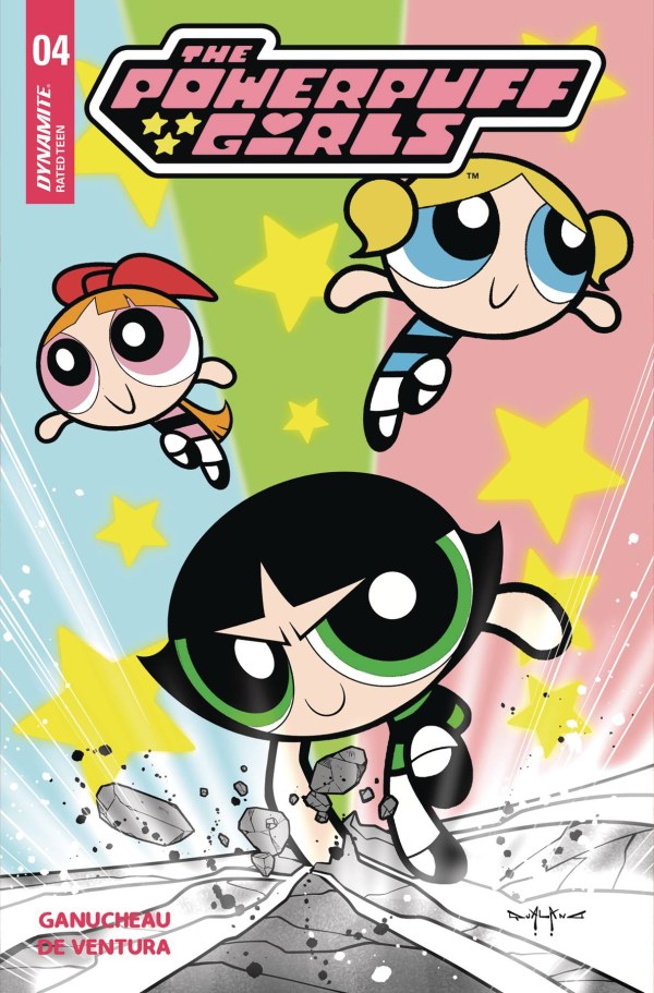 The Powerpuff Girls #4 (Cover D Pasquale Qualano Variant)