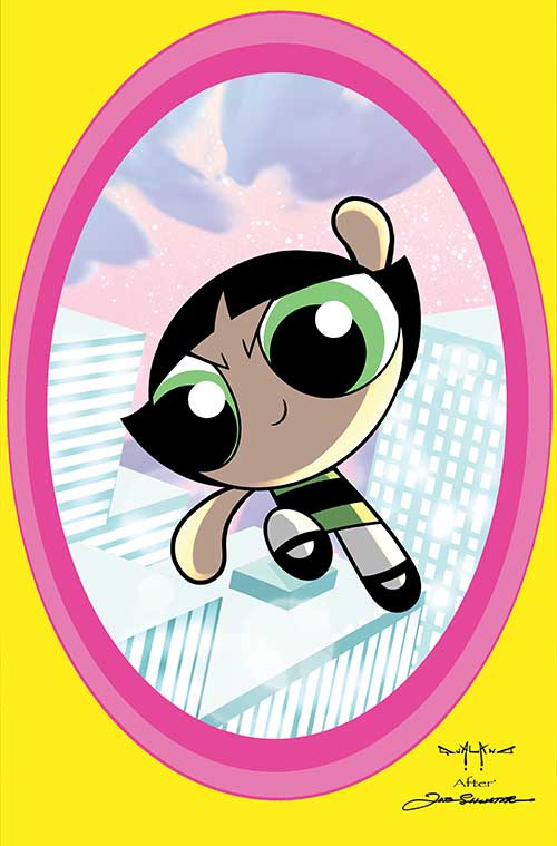 The Powerpuff Girls #5 (Cover G 1:15 Pasquale Qualano Virgin Variant)