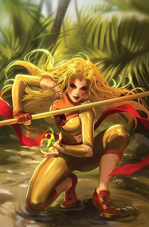 ThunderCats: Cheetara #2 (Cover W 1:10 Leirix Foil Virgin Variant)