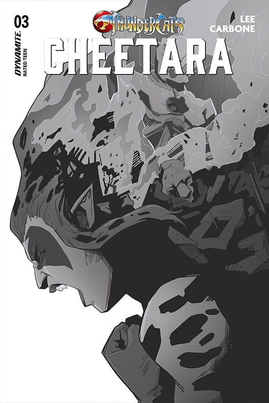 ThunderCats: Cheetara #3 (Cover J 1:20 Ro Stein Black & White Variant)
