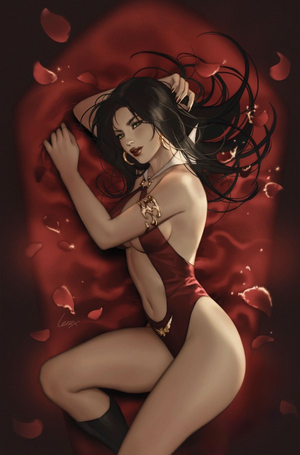 Vampirella: Armageddon #6 (Cover H 1:15 Lesley 'Leirix' Li Virgin Variant)