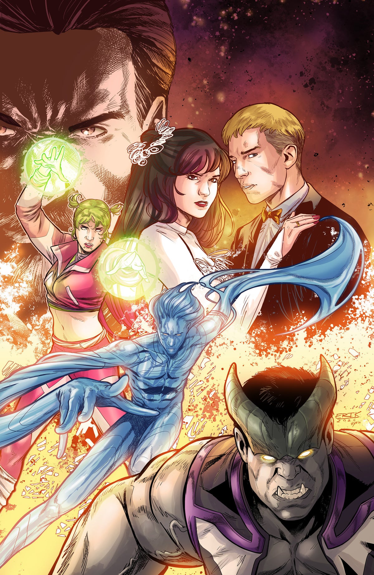 Valiant Beyond: All-New Harbinger Finale--The Wedding Variant C (Tamayo Full Art) (Tamayo Full Art) - PREORDER