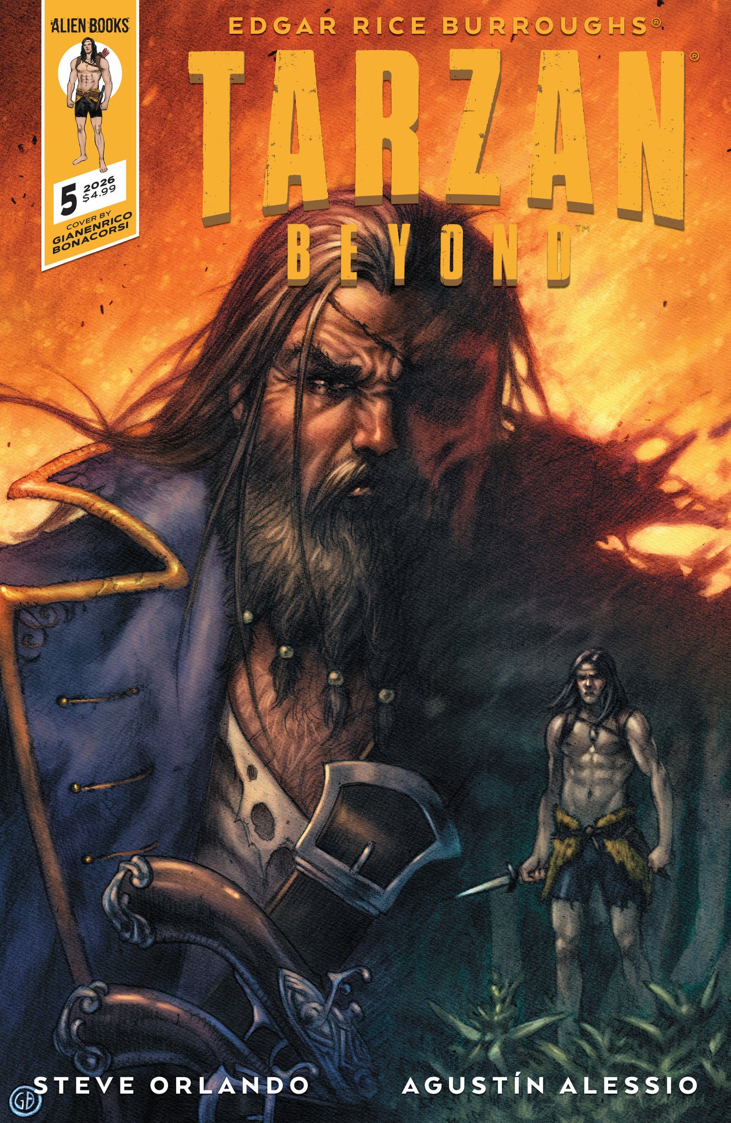 Tarzan Beyond #5 (Variant C (Bonacorsi)) - PREORDER