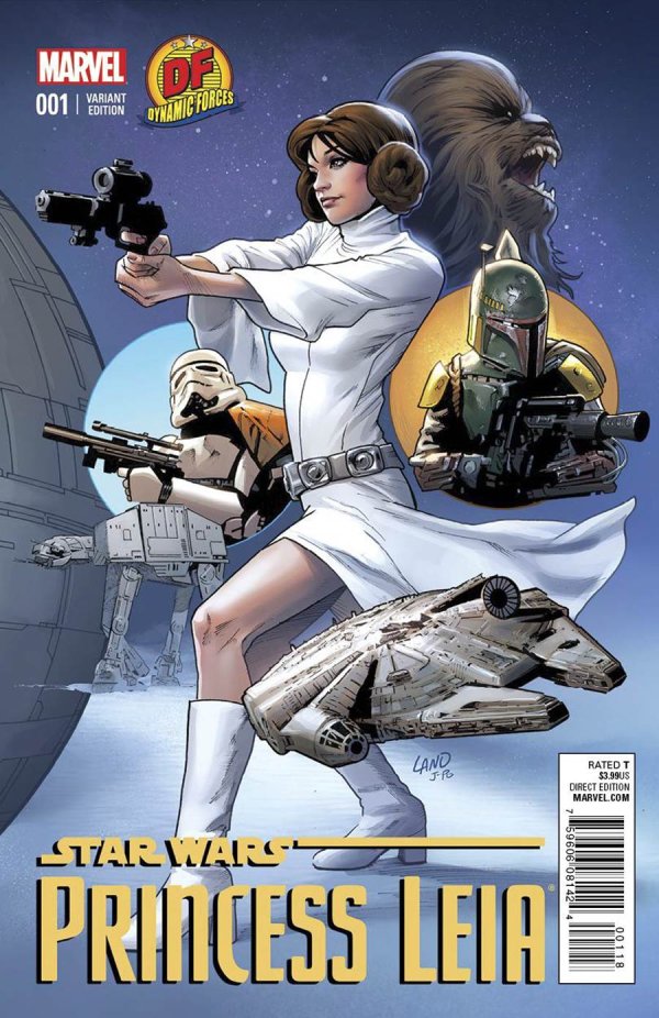 Star Wars: Princess Leia #1 (Dynamic Forces Greg Land Connecting Variant)