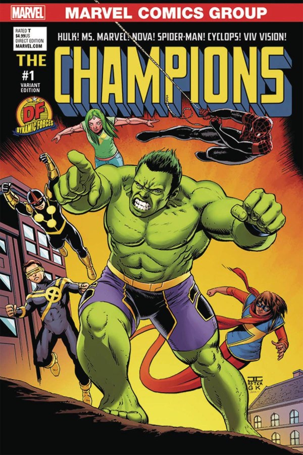 Champions #1 (Dynamic Forces Cassaday Variant Ltd to 7500)