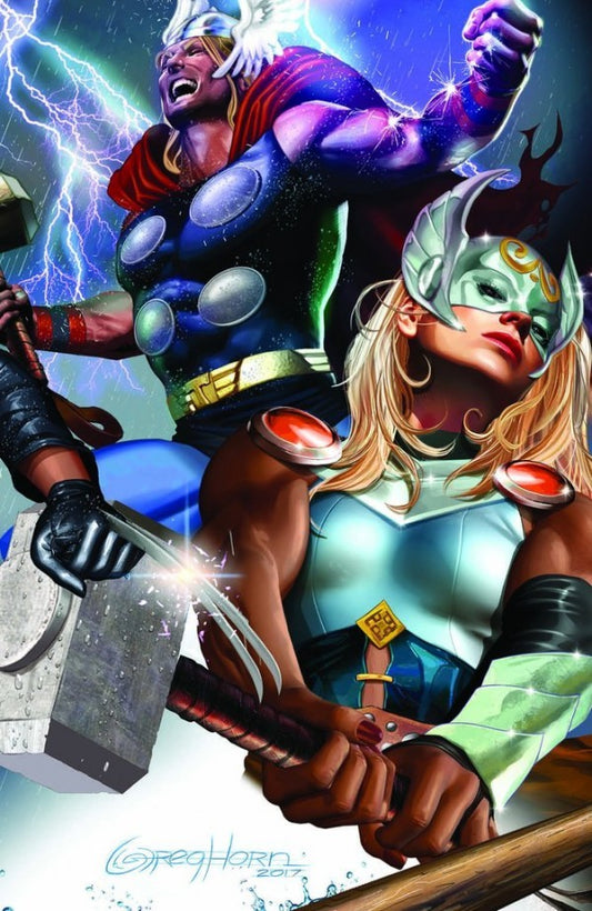Generations: The Unworthy Thor & The Mighty Thor #1 (Unknown Comics Horn Connecting Virgin Variant)