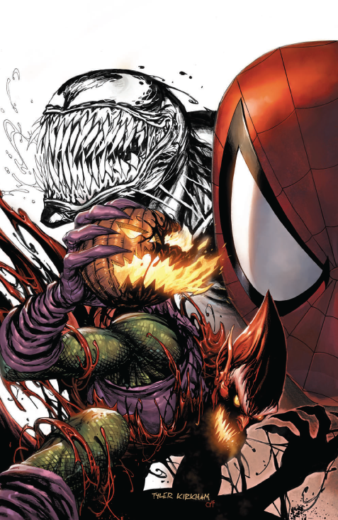 The Amazing Spider-Man #801 (Unknown Comics Tyler Kirkham Color Splash Connecting Virgin Variant)