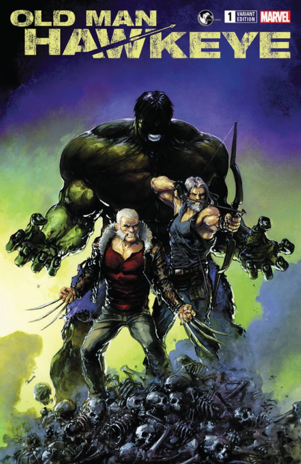 Old Man Hawkeye #1 (Unknown Comics Clayton Crain Variant)