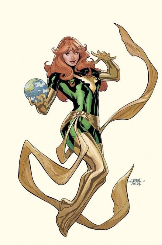 Phoenix Resurrection: The Return of Jean Grey #1 (Unknown Comic Books / BOOM Comicardsandmore Terry Dodson Phoenix Virgin Variant)