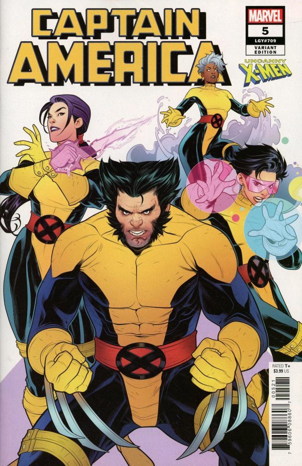 Captain America #5 (Torque Uncanny X-Men Variant)