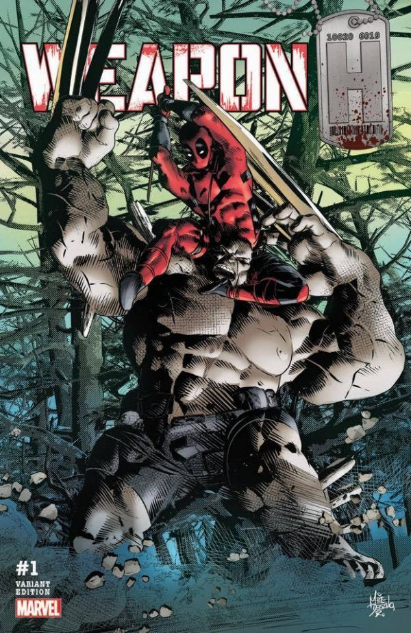 Weapon H #1 (Unknown Comics Mike Deodato Jr. Variant)