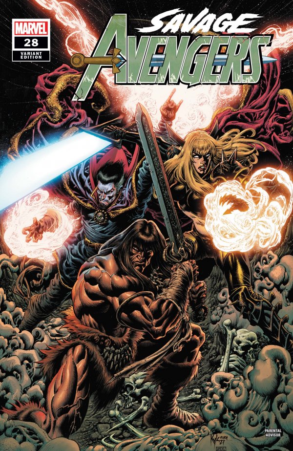 Savage Avengers #28 (Hotz Variant)