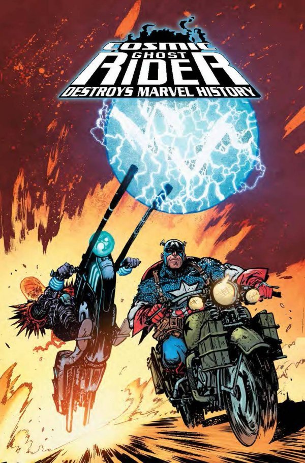 Cosmic Ghost Rider Destroys Marvel History #4 (Daniel Warren Johnson Variant)